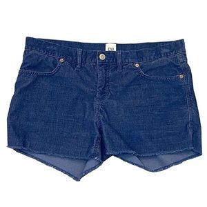 GAP Blue Shorts Size 10 Soft Corduroy